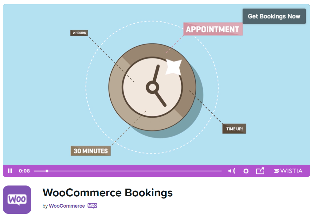 Woocommerce bookings plugin de reservas wordpress
